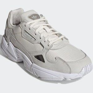 Adidas Falcon Shoes, Chalk colored. Worn once